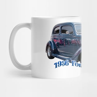 1936 Ford Model 68 Deluxe Tudor Slantback Sedan Mug